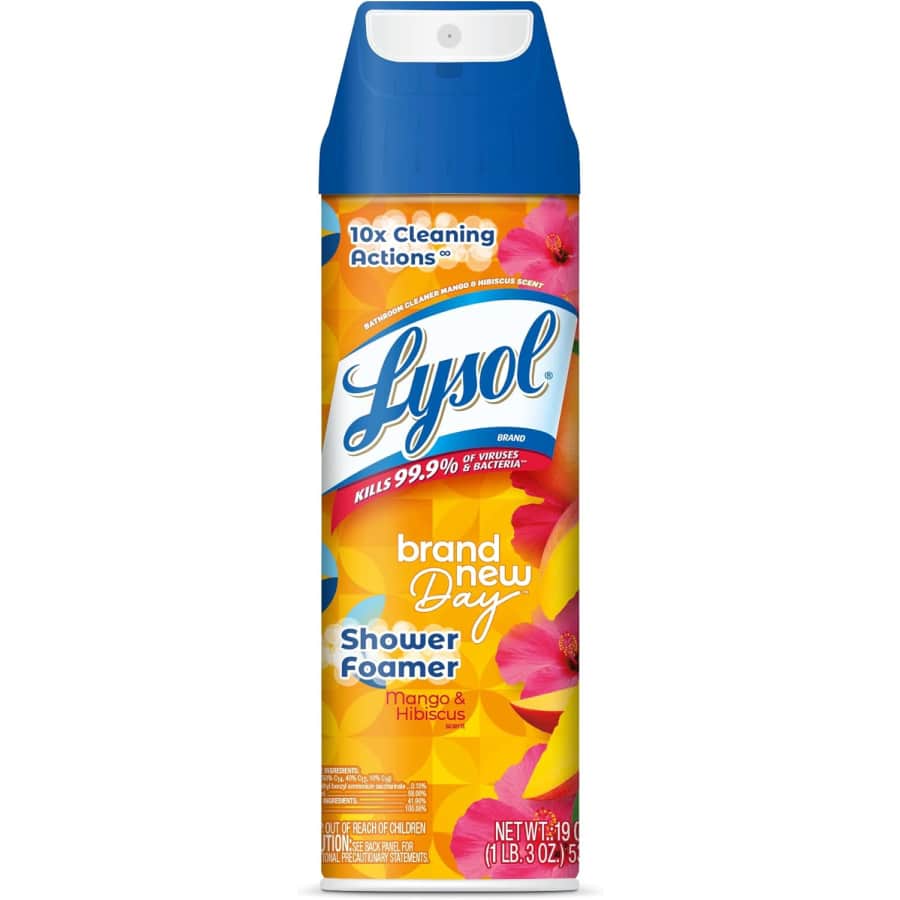 Lysol Brand New Day 19-oz. Mango & Hibiscus Shower Foamer: $2.82 via Sub & Save Lysol Brand New Day 19-oz. Mango & Hibiscus Shower Foamer: $2.82 via Sub & Save