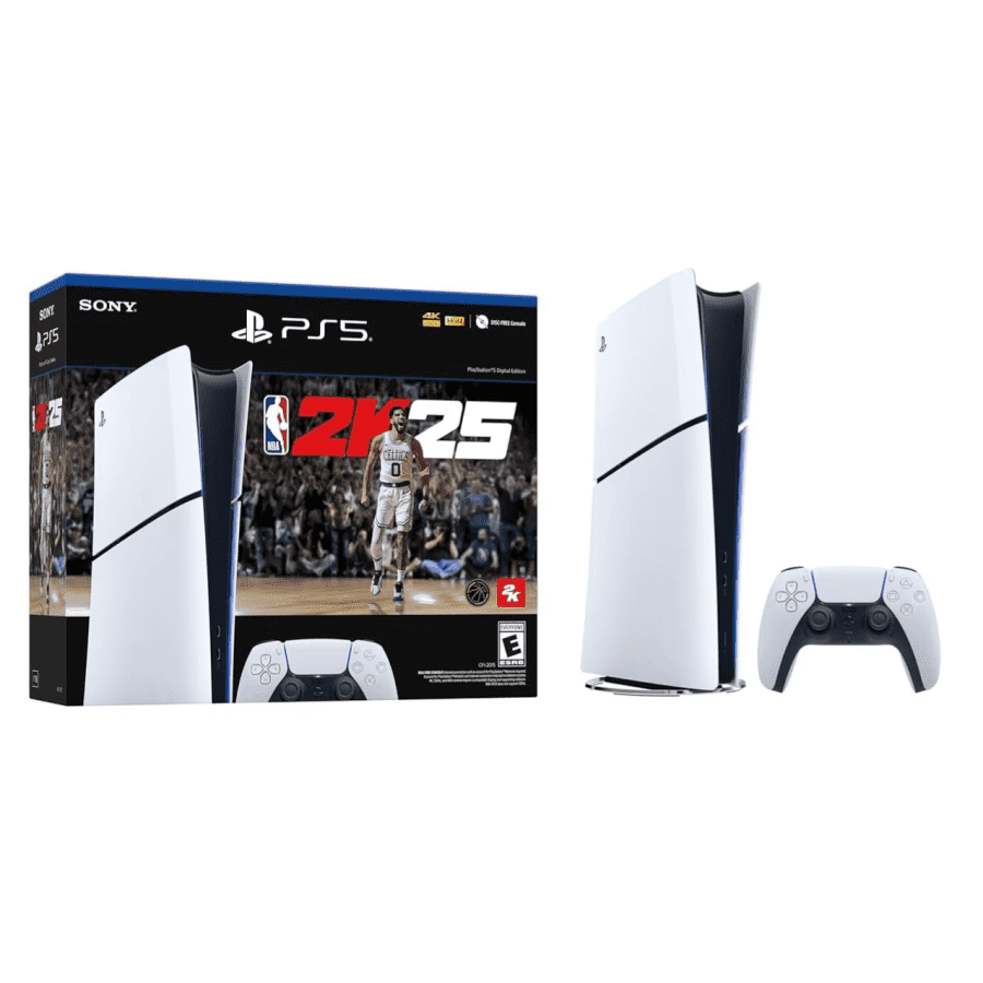 Sony PlayStation 5 & NBA 2K25 Digital Console Bundle: $386 Sony PlayStation 5 & NBA 2K25 Digital Console Bundle: $386