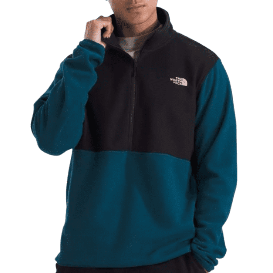 The North Face Men's TKA Glacier 100 Fleece 1/4-Zip Jacket: $40