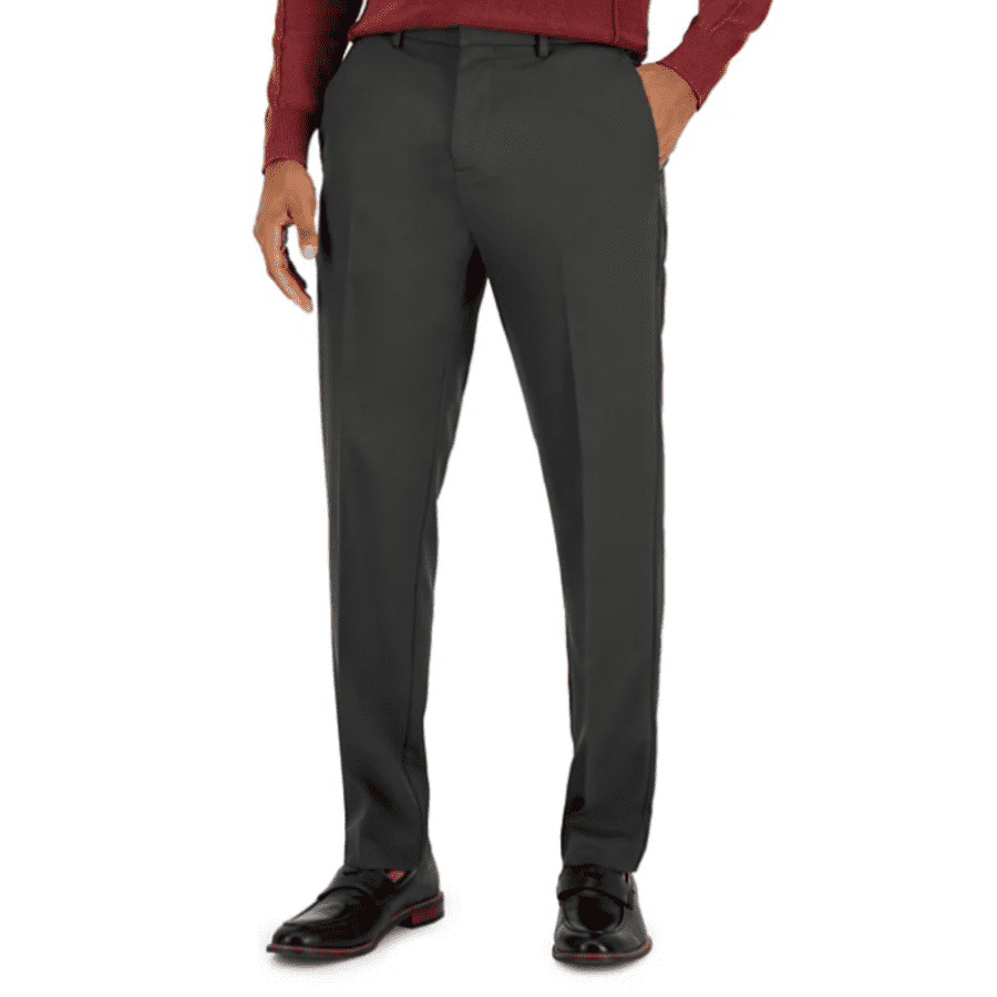 Perry Ellis Men's Portfolio Modern-Fit Twill Pants: $19.93