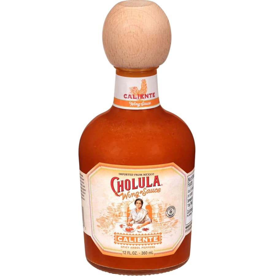 Cholula Caliente 12-oz. Wing Sauce: $3.41 via Sub & Save Cholula Caliente 12-oz. Wing Sauce: $3.41 via Sub & Save