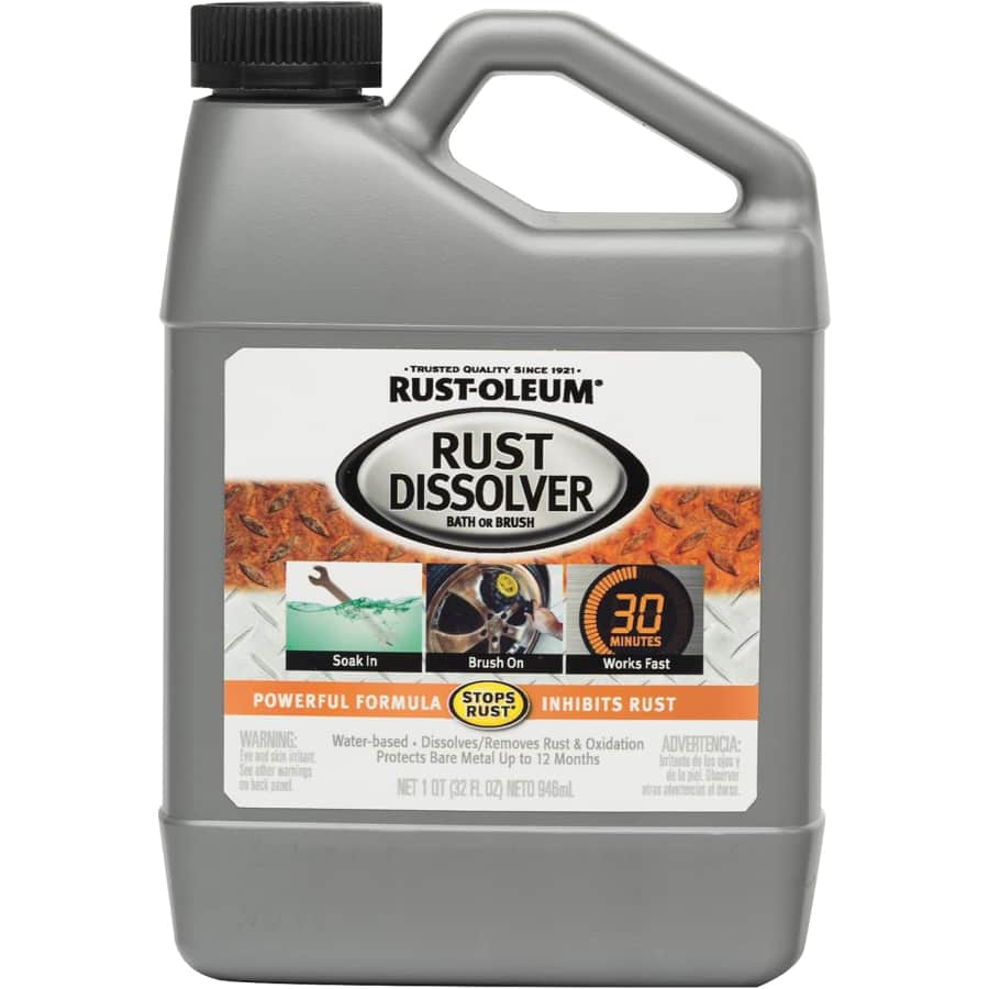 Rust-Oleum Quart of Heavy-Duty Rust Remover: $9.98