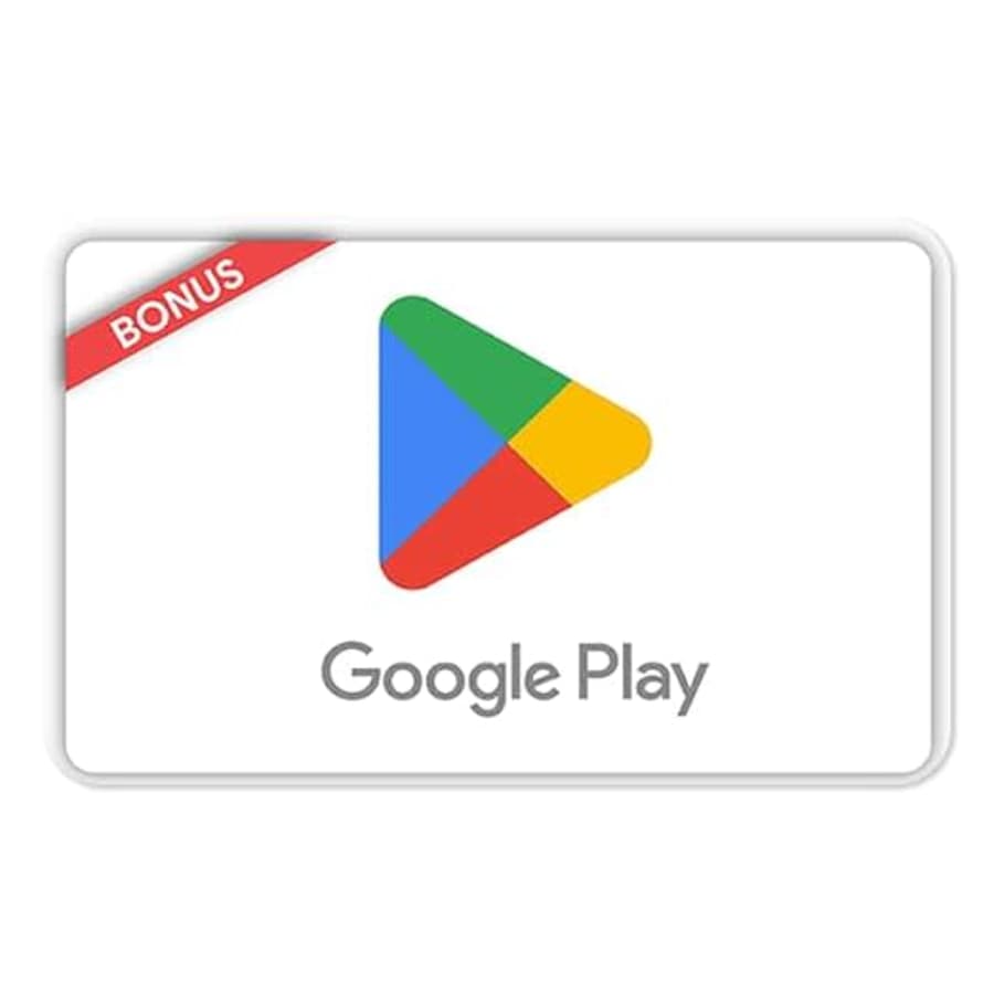 $55 in Google Play Gift Cards: $50 $55 in Google Play Gift Cards: $50