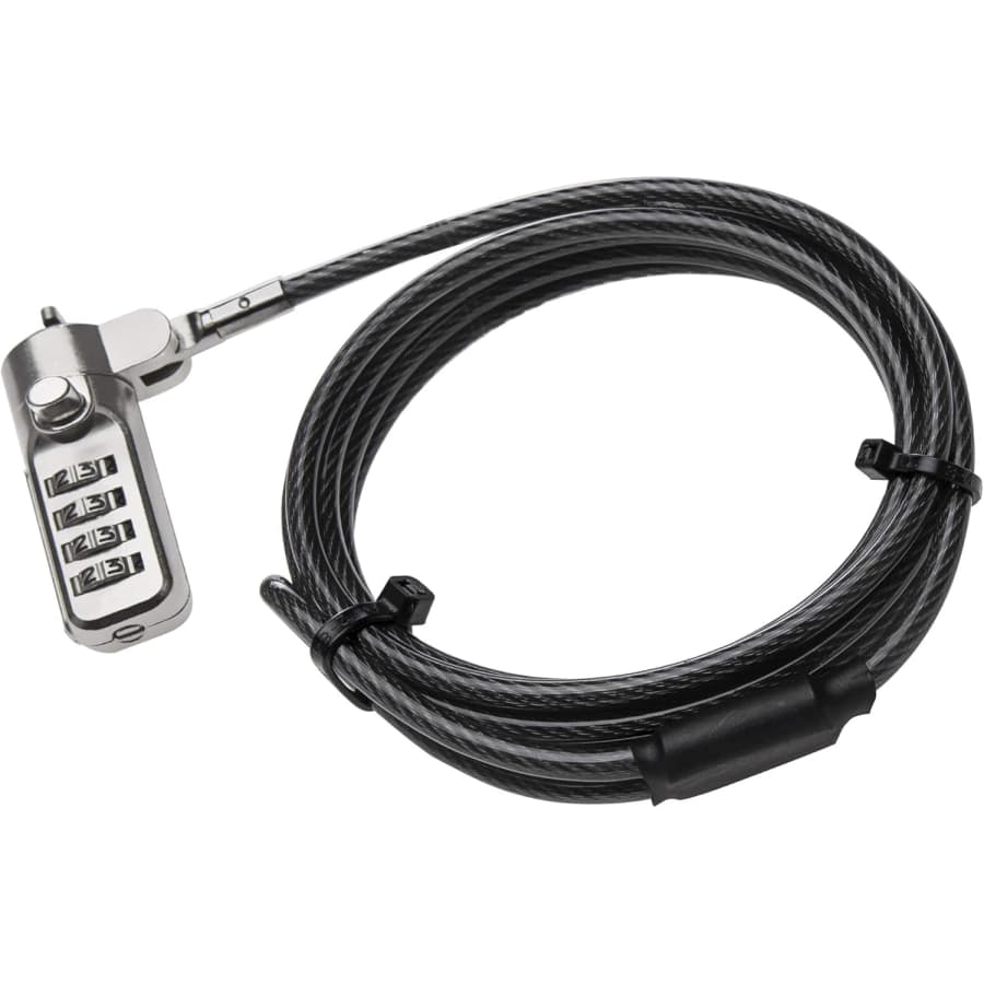 Amazon Basics 6-Foot Combination Cable Lock: $9.39
