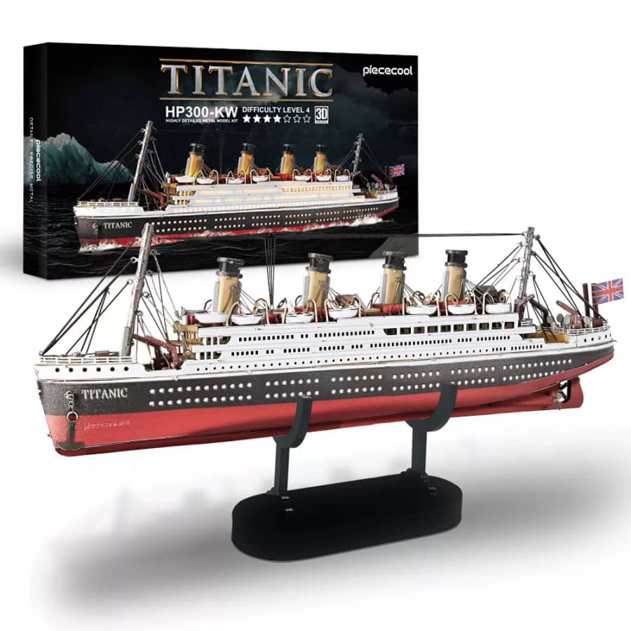 PieceCool 3D Titanic Model Kit: $19.80 PieceCool 3D Titanic Model Kit: $19.80