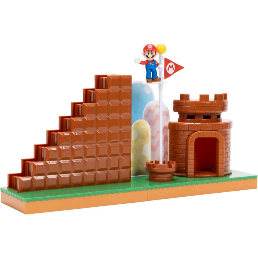 Nintendo Super Mario Course Complete Playset: $9.44