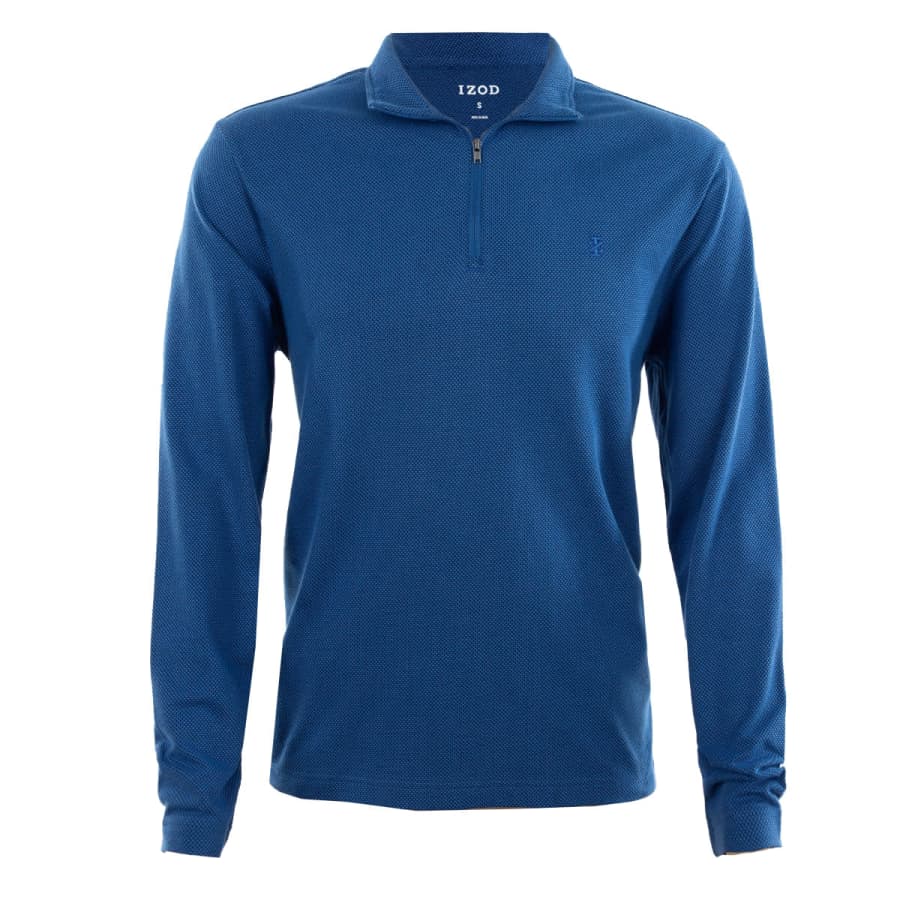 Izod Men's Popcorn Jacquard Long Sleeve 1/4 Zip Jacket: $27 Izod Men's Popcorn Jacquard Long Sleeve 1/4 Zip Jacket: $27