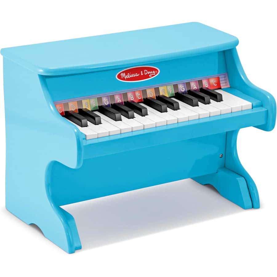 Melissa & Doug 25-Key Color-Coded Piano: $30 Melissa & Doug 25-Key Color-Coded Piano: $30