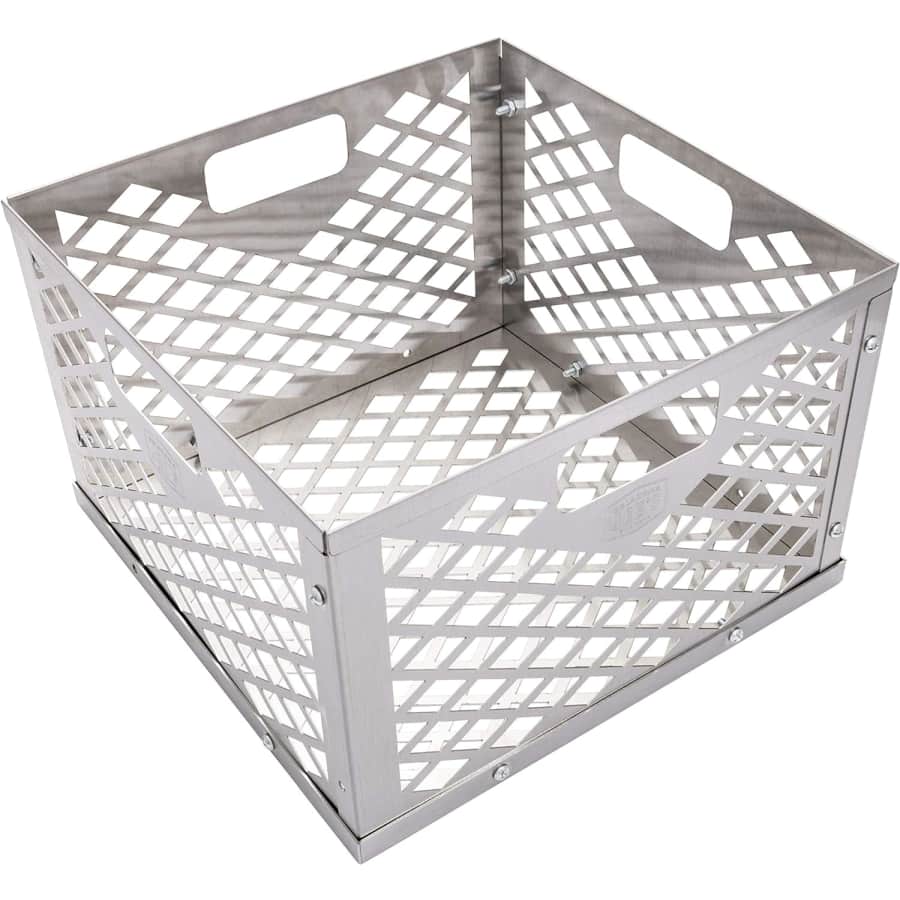 Oklahoma Joe's Stainless Steel Offset Smoker Charcoal Firebox Basket: $31