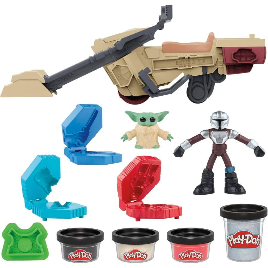 Play-Doh Star Wars: The Mandalorian Launching Speeder Playset: $7.99