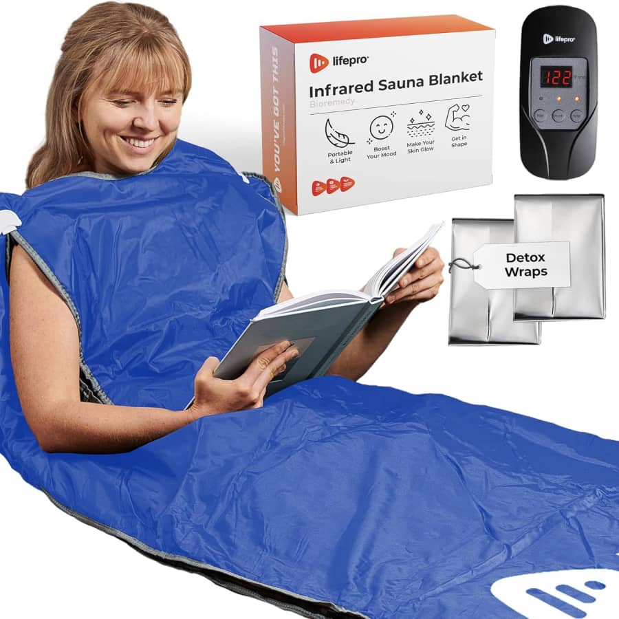 LifePro BioRemedy Infrared Sauna Blanket: $93 LifePro BioRemedy Infrared Sauna Blanket: $93