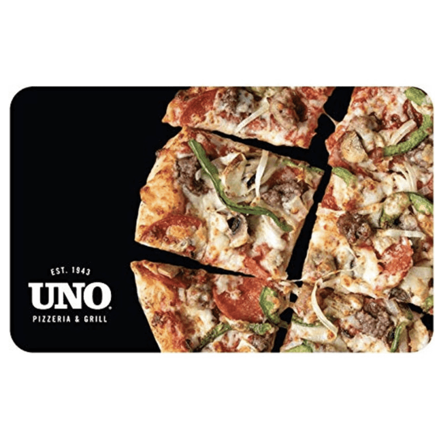 $100 Uno Pizzeria & Grill Digital Gift Card: $87 $100 Uno Pizzeria & Grill Digital Gift Card: $87