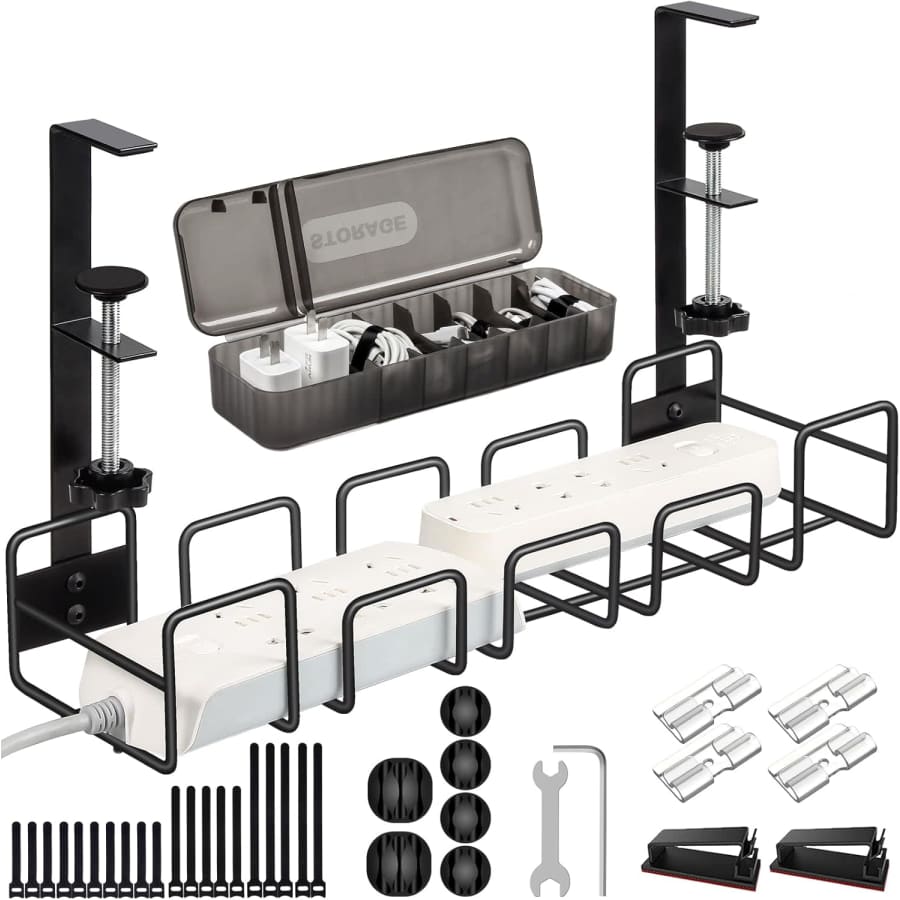 OneLeaf 36-Piece Under Desk Cable Management System: $7.99 OneLeaf 36-Piece Under Desk Cable Management System: $7.99