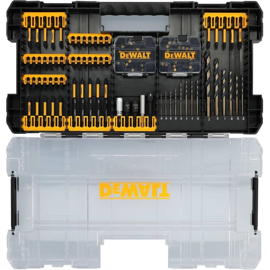 Dewalt 100-Piece Impact Driver Bit Set: $35