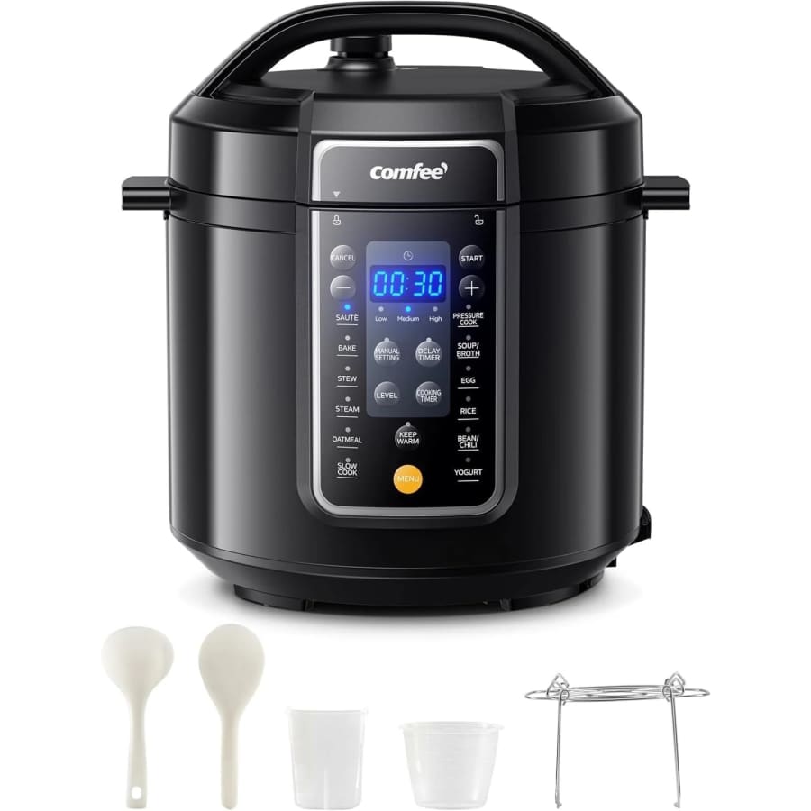 Comfee' 9-in-1 6-Quart Electric Pressure Cooker: $61.19