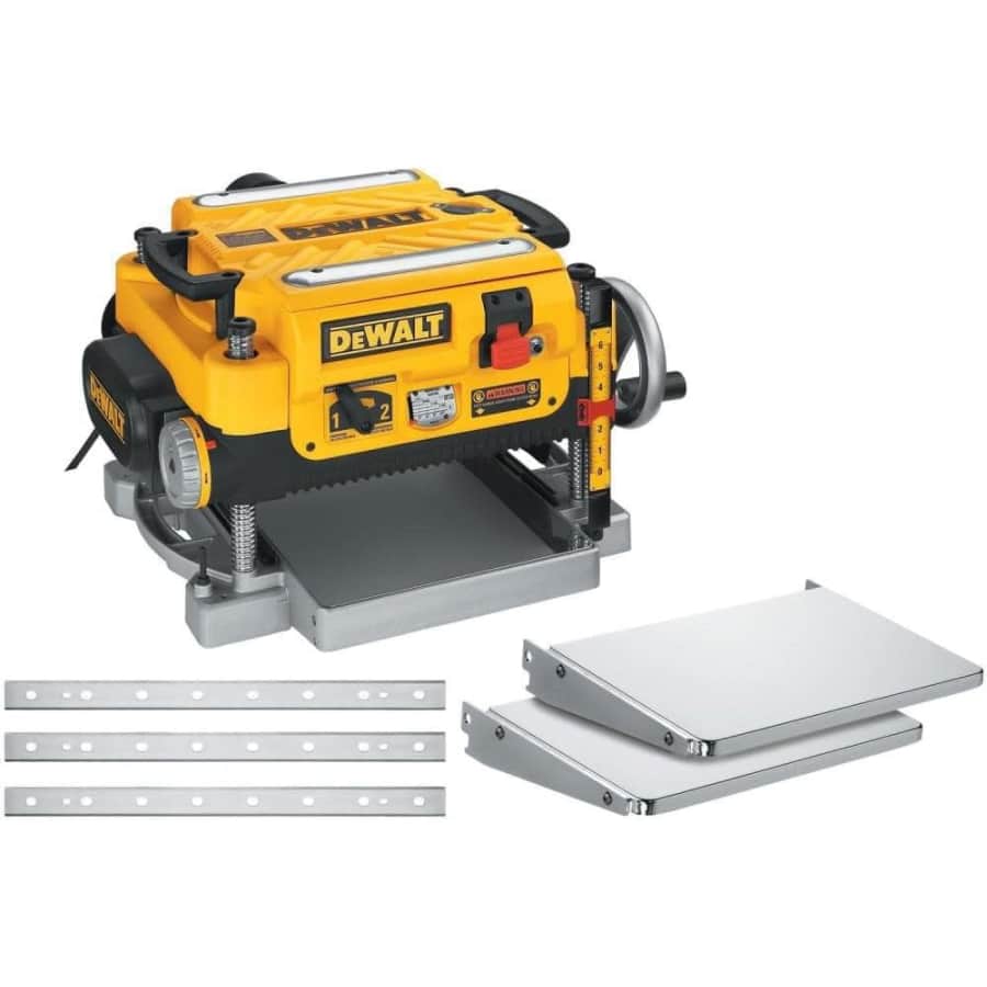 DeWalt 120V 13" 3-Knife 2-Speed Thickness Planer: $548.28