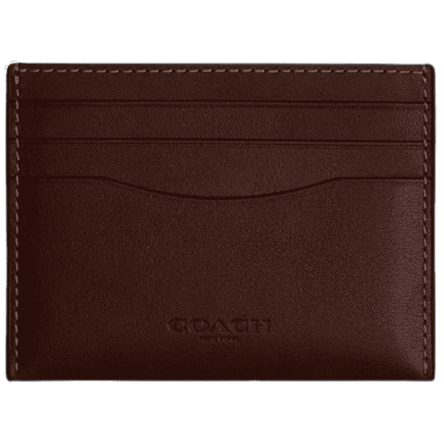 Coach Men's Flat Card Case: $53 Coach Men's Flat Card Case: $53