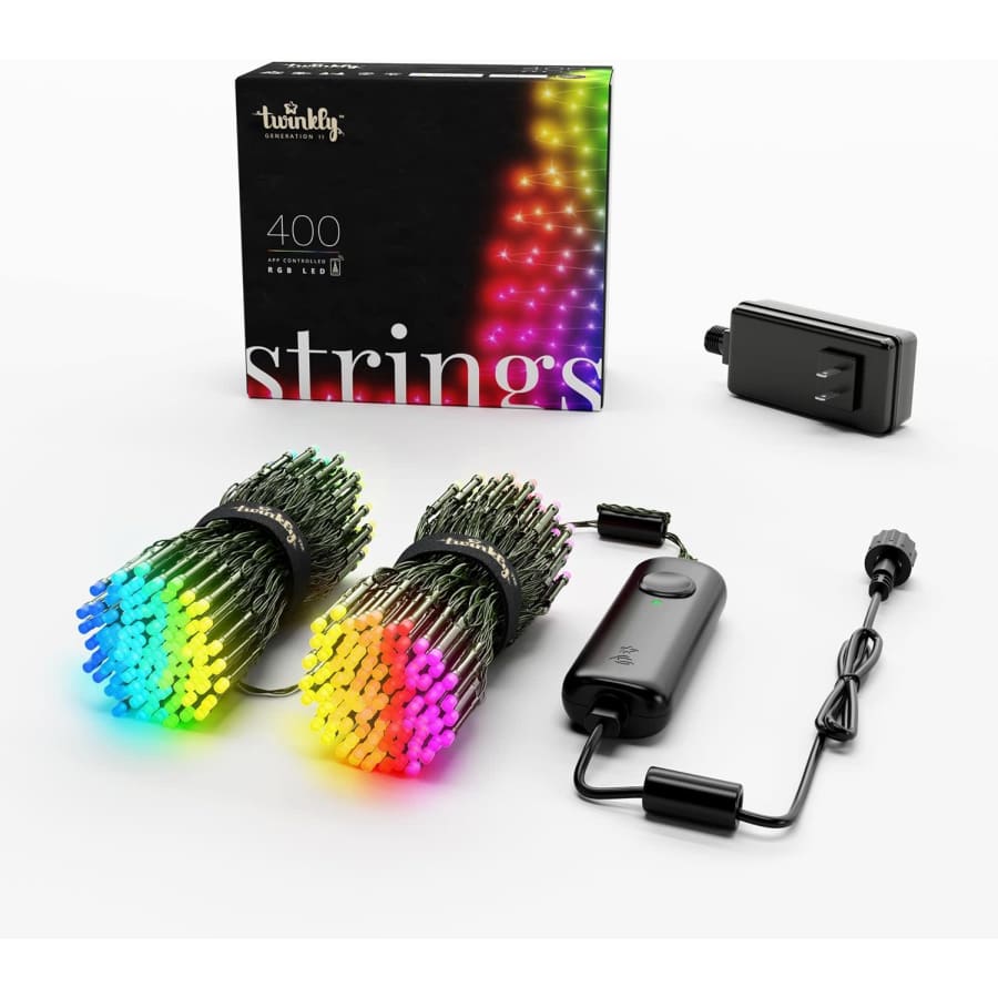 Twinkly Strings 105-Foot 400 LED RGB LED Light String: $70 Twinkly Strings 105-Foot 400 LED RGB LED Light String: $70