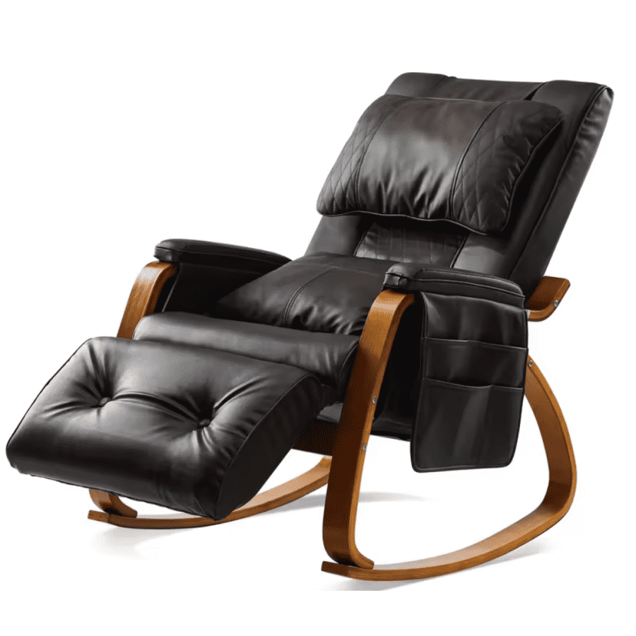5-Angle Reclining Rocking Massage Chair: $402 5-Angle Reclining Rocking Massage Chair: $402