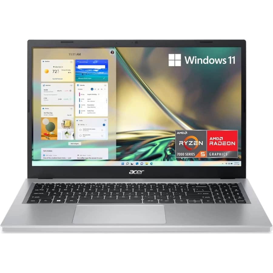 Certified Refurb Acer Aspire 3 6th-Gen. Ryzen 5 15.6" Touch Laptop w/ 1TB SSD: $236