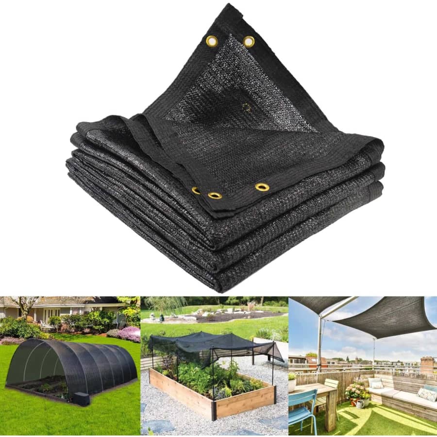 10x20-Foot Garden 70% Shade Cloth: $18
