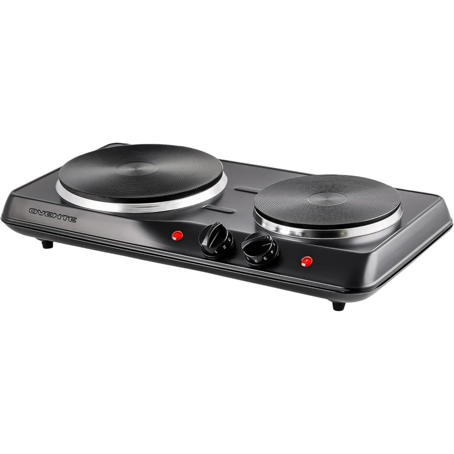 Ovente Electric Countertop Double Burner: $19