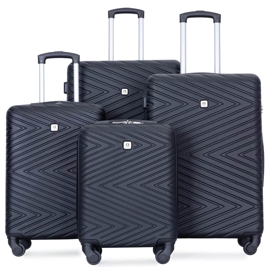 Travelhouse 4-Piece Hardshell Luggage Set: $99.99