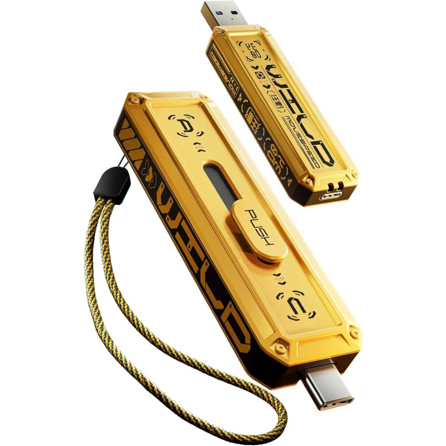 Move Speed 256GB External SSD: $36 Move Speed 256GB External SSD: $36