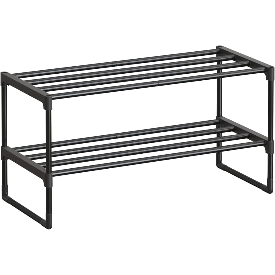 Songmics 2-Tier Stackable Shoe Rack: $11.89 Songmics 2-Tier Stackable Shoe Rack: $11.89