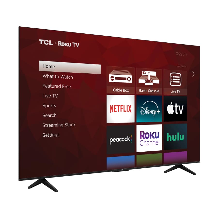 TCL 75" Class S4 75S41BR 4K UHD HDR LED Smart Roku TV: $378