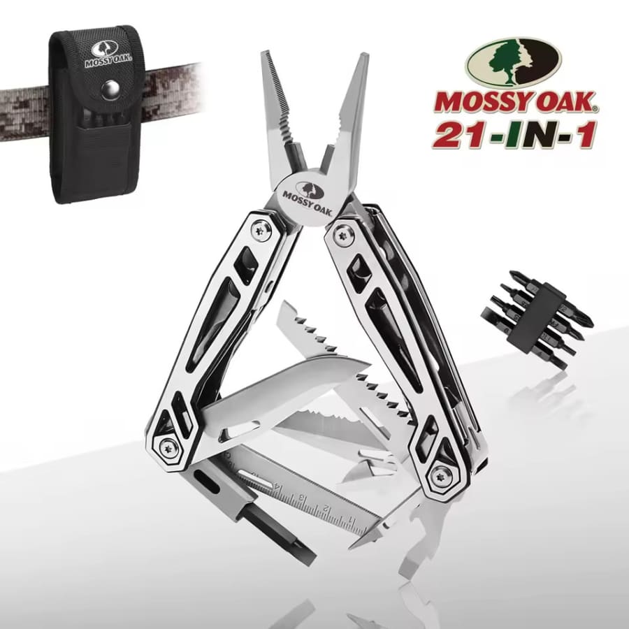 Mossy Oak 21-in-1 Multi-Function Pliers: $17.56 Mossy Oak 21-in-1 Multi-Function Pliers: $17.56