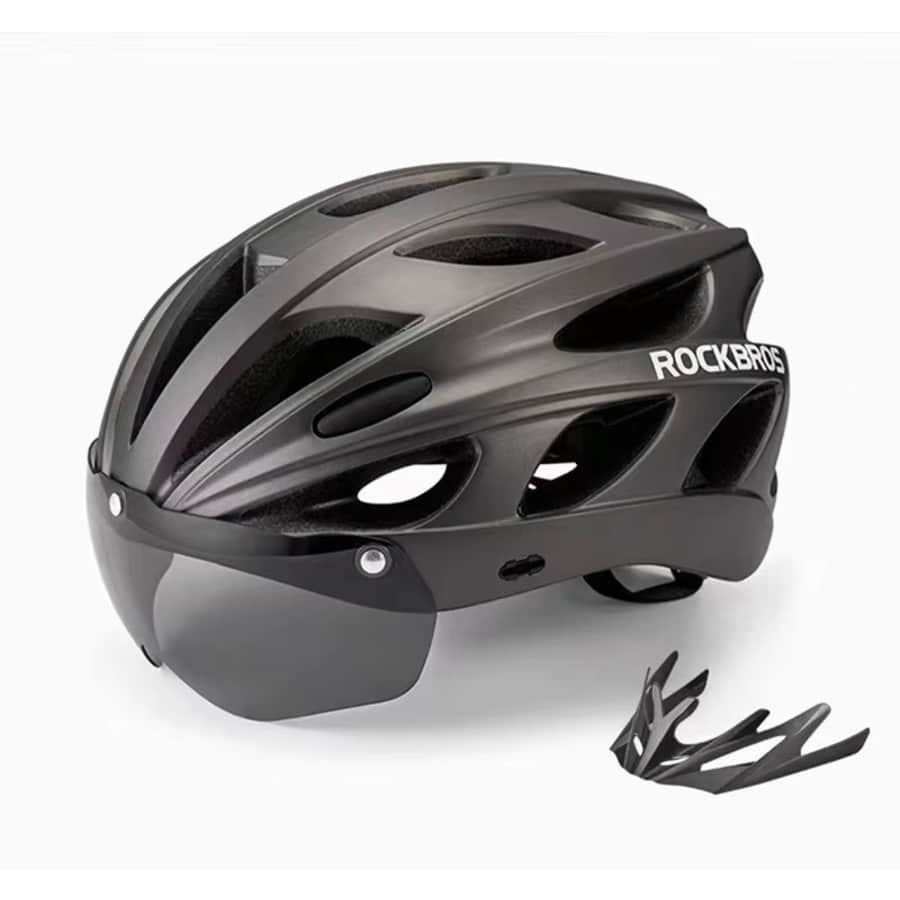 Dual Sport Integrated Cycling Helmet: $14