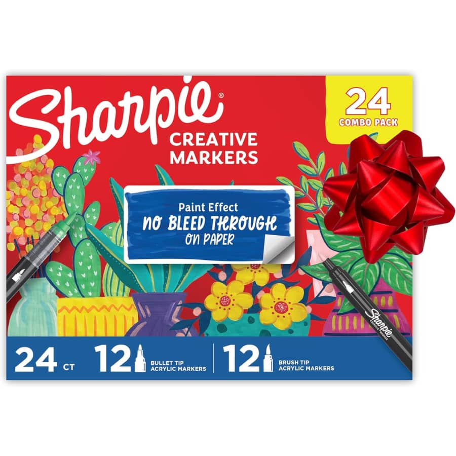 Sharpie Creative Markers 24-Pack: $28 Sharpie Creative Markers 24-Pack: $28