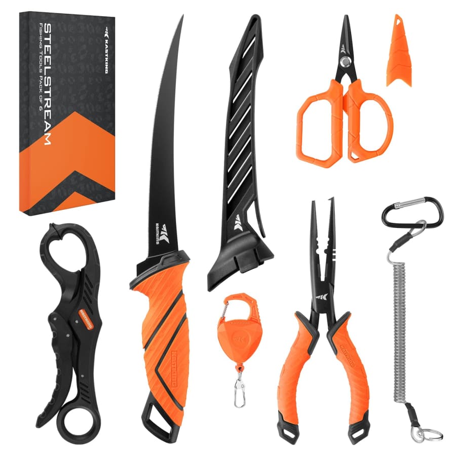KastKing SteelStream 6pc Fishing Tool Kit: $29 KastKing SteelStream 6pc Fishing Tool Kit: $29
