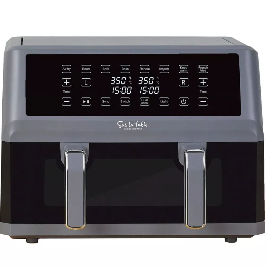 Open-box Sur La Table Kitchen Essentials 11-Qt. Double Basket Air Fryer: $45 Open-box Sur La Table Kitchen Essentials 11-Qt. Double Basket Air Fryer: $45