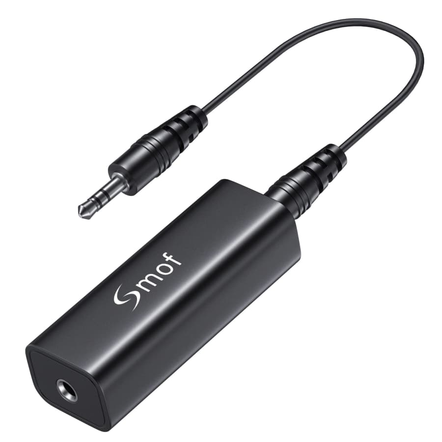 Smof Ground Loop Noise Isolator with 3.5mm Cable: $7.99 Smof Ground Loop Noise Isolator with 3.5mm Cable: $7.99
