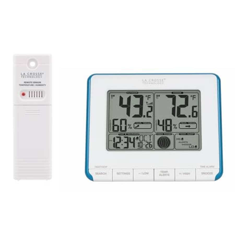 La Crosse Wireless Weather Station with Alerts: $26.11 La Crosse Wireless Weather Station with Alerts: $26.11