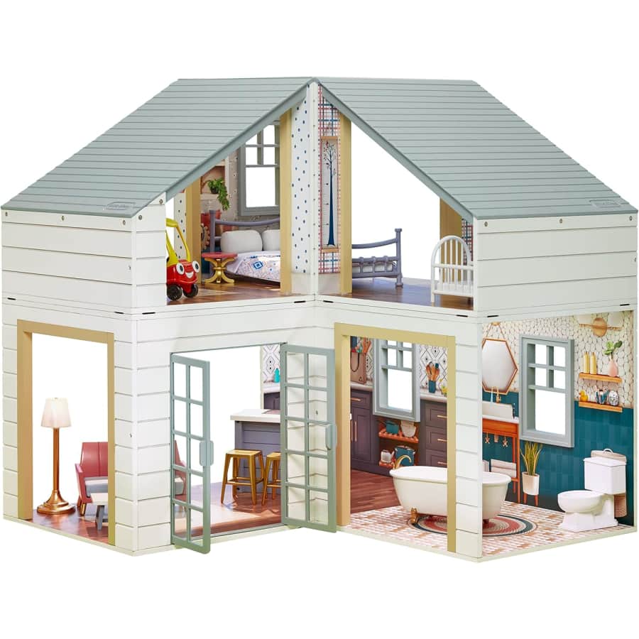Little Tikes Real Wood Stack 'n Style Dollhouse: $99.99 Little Tikes Real Wood Stack 'n Style Dollhouse: $99.99