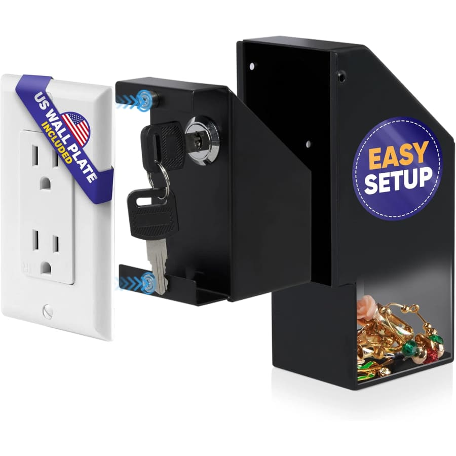 Elder Welder Wall Outlet Hidden Safe: $36 Elder Welder Wall Outlet Hidden Safe: $36