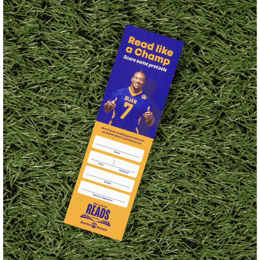 Auntie Anne's Reading Month Challenge: Earn a free pretzel Auntie Anne's Reading Month Challenge: Earn a free pretzel