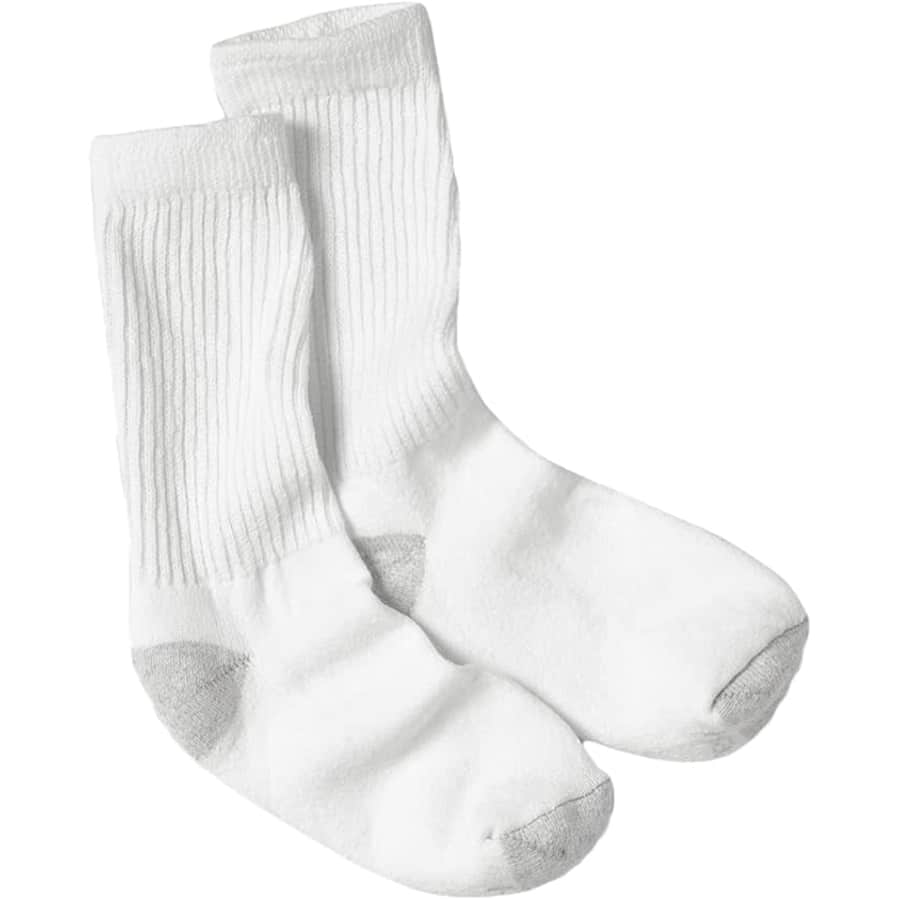 Hanes Women's Soft Moisture-Wicking Crew Socks 10-Pack: $7.70