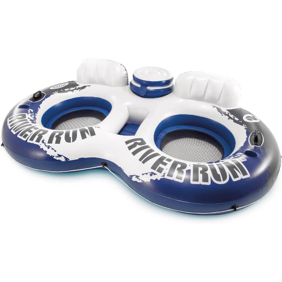 Intex River Run 2 Inflatable Floating Lounge: $24 Intex River Run 2 Inflatable Floating Lounge: $24