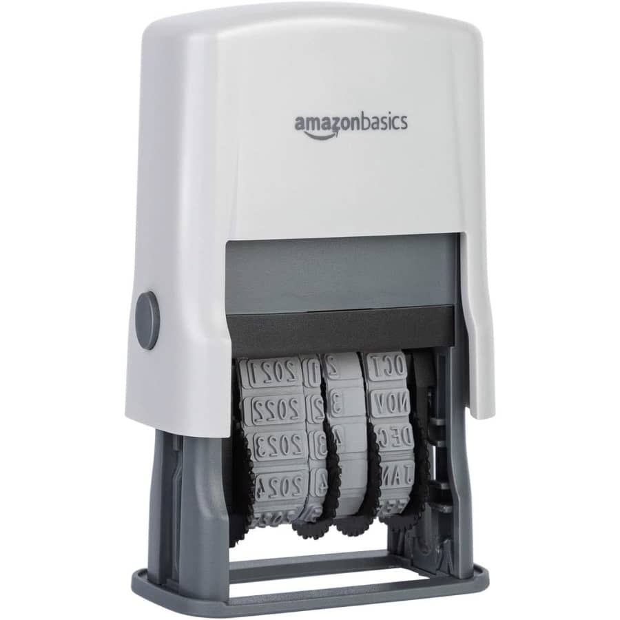 Amazon Basics Self-Inking Date Stamp: $6.49 w/ Prime Amazon Basics Self-Inking Date Stamp: $6.49 w/ Prime
