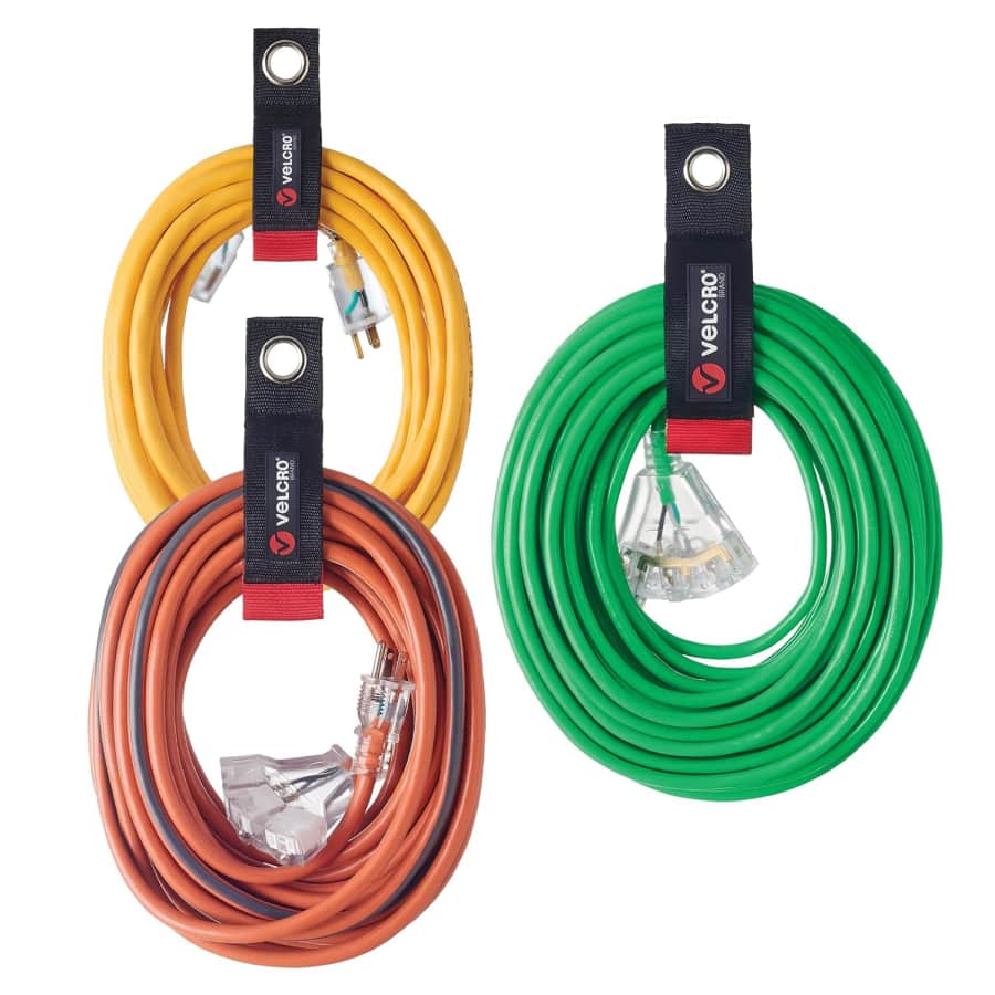 Velcro Easy Hang Extension Cord Holder 3-Pack: $8.08 Velcro Easy Hang Extension Cord Holder 3-Pack: $8.08