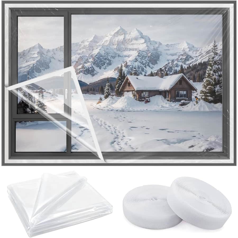 75" x 79" Heavy Duty Window Insulation Kit: $9.99 75" x 79" Heavy Duty Window Insulation Kit: $9.99