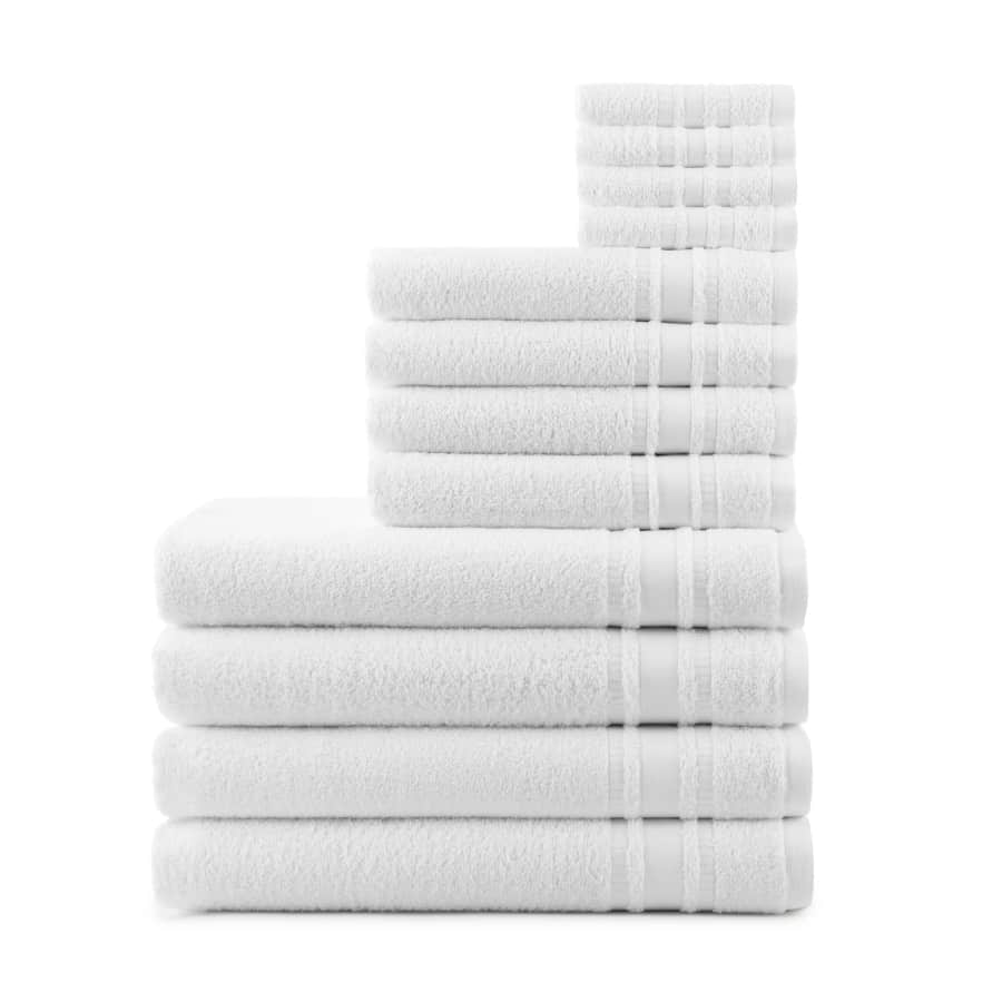 Mainstays 100% Cotton 12-Piece Towel Set: $19.97