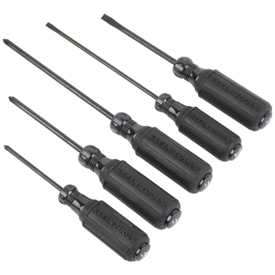 Klein Tools Blackout 5-Piece Screwdriver Set: $15 in-cart Klein Tools Blackout 5-Piece Screwdriver Set: $15 in-cart