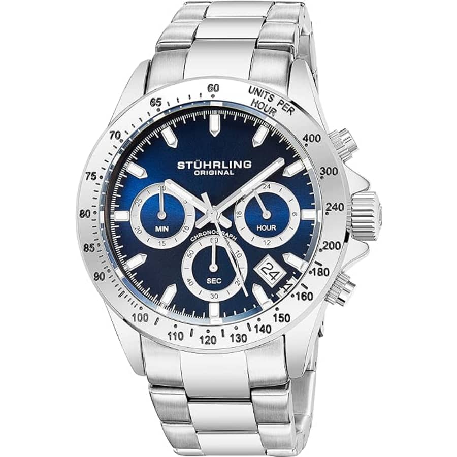 Stührling Original Men's Chronograph Watch: $60