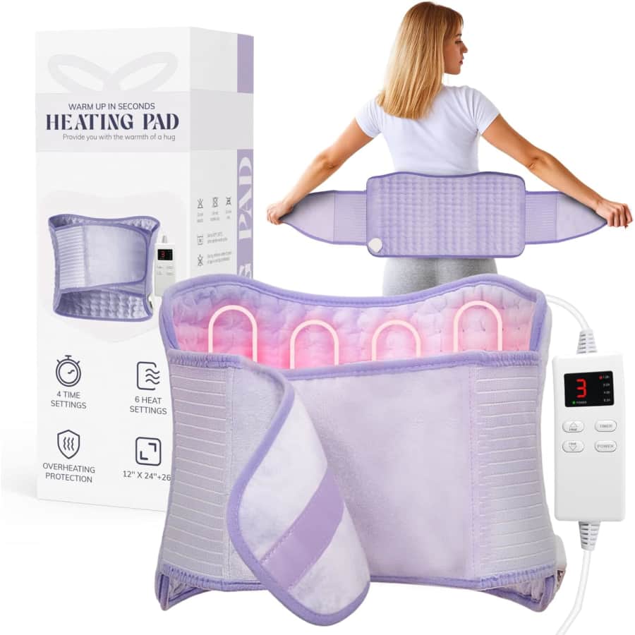 Villicert Portable Heating Pad: $14.99 Villicert Portable Heating Pad: $14.99