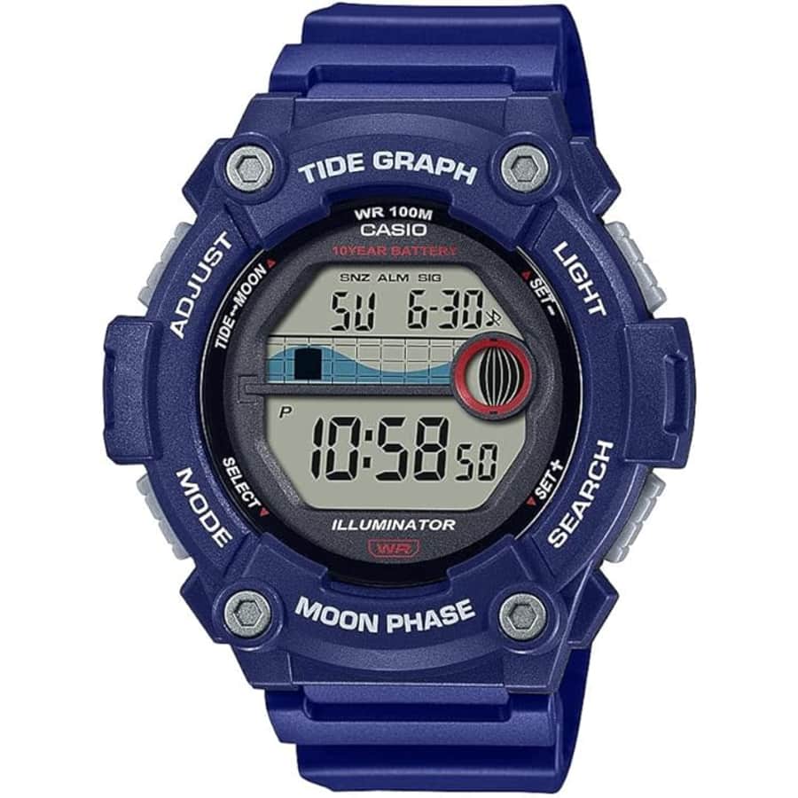 Casio WS1300H Series Digital Watch: $18